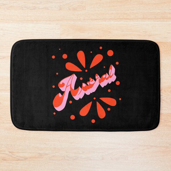 Item preview, Astral 70s Groovy Script Orange designed and sold by WPahat.