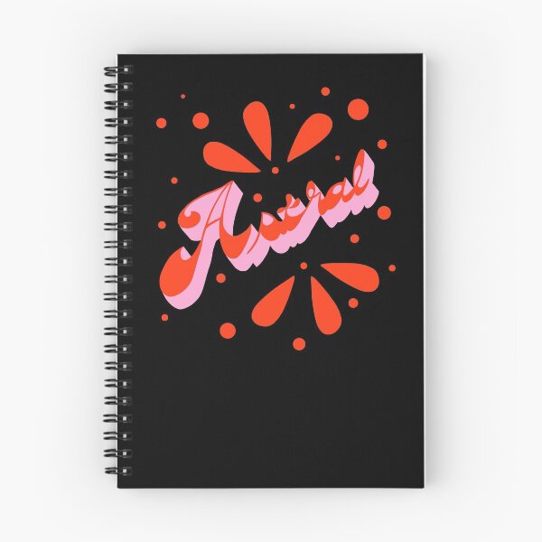Item preview, Astral 70s Groovy Script Orange designed and sold by WPahat.