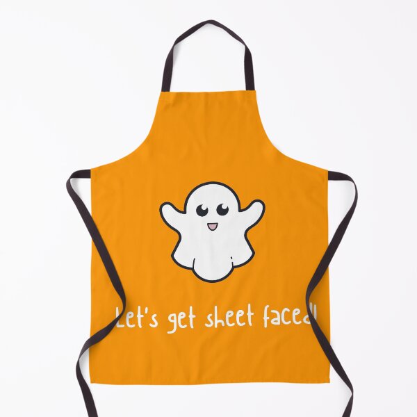 Item preview, Let's get sheet faced Halloween Funny Meme designed and sold by R-reflections.