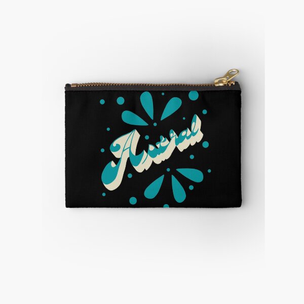 Item preview, Astral 70s Groovy Script Blue designed and sold by WPahat.