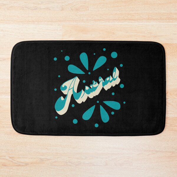Item preview, Astral 70s Groovy Script Blue designed and sold by WPahat.