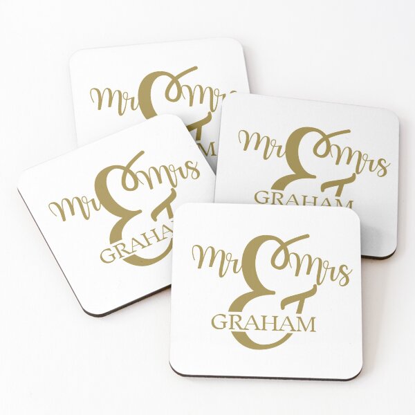 Item preview, Mr & Mrs GRAHAM | Gift ideas designed and sold by yourscotborders.