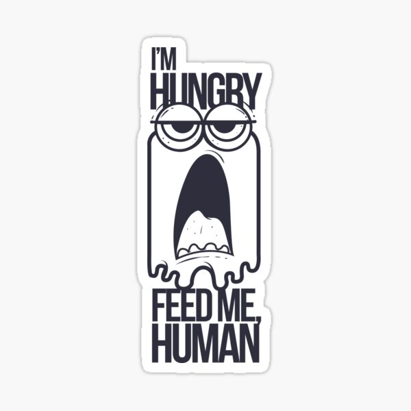 Mom! Feed me! Sticker