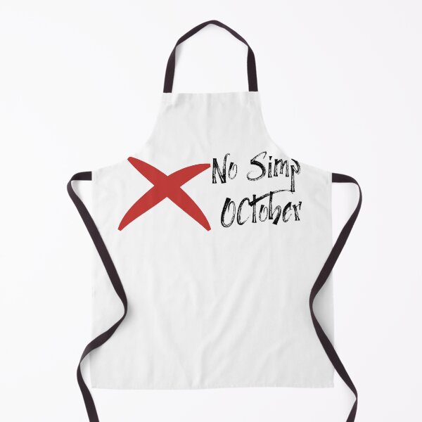 Item preview, NO SIMP OCTOBER designed and sold by Medbouhouch.