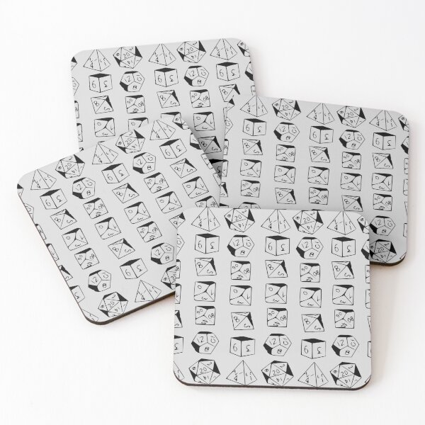 Item preview, All the Dice - Black designed and sold by kuenzicreative.