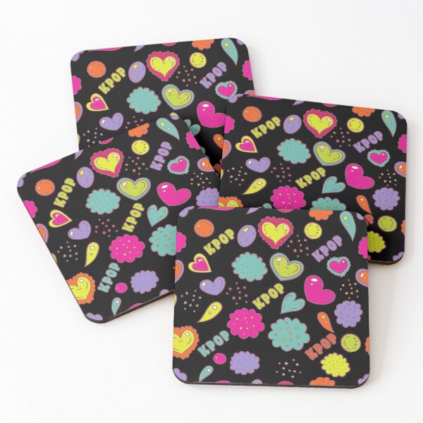 Item preview, KPOP Cute Retro 90s Aesthetic Bright PATTERN  designed and sold by SugarSaint.