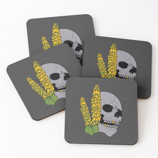 Item preview, Skull and Kerguelen Cabbage in bloom from the subantarctic islands designed and sold by BV-creas.