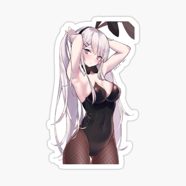 Bunny Girl Waifu Sticker