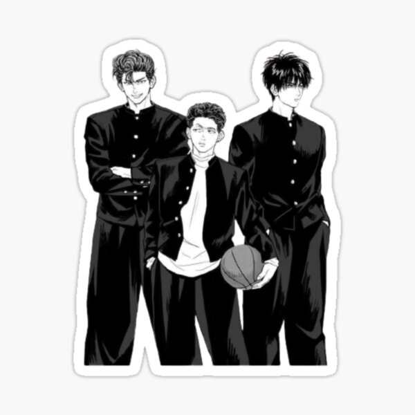 slam dunk anime Sticker
