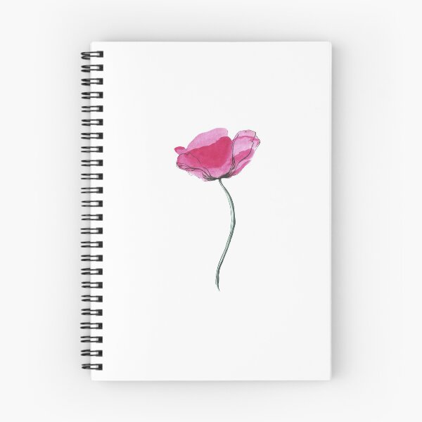 Item preview, Pink aquarelle flower designed and sold by Lollitaart.