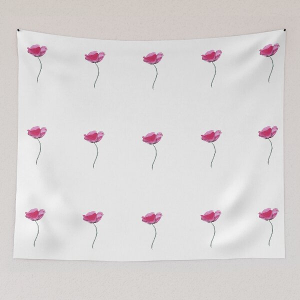 Item preview, Pink aquarelle flower  designed and sold by Lollitaart.