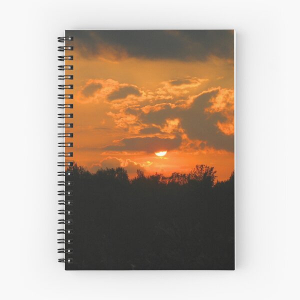 Item preview, Cloudy Orange Sunset designed and sold by SariePhotograph.