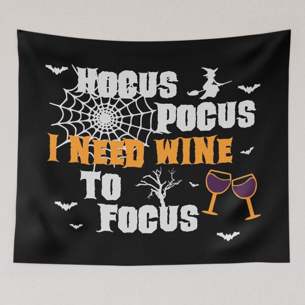 Item preview, Hocus Pocus I Need Wine To Focus designed and sold by AJ-DesignCo.