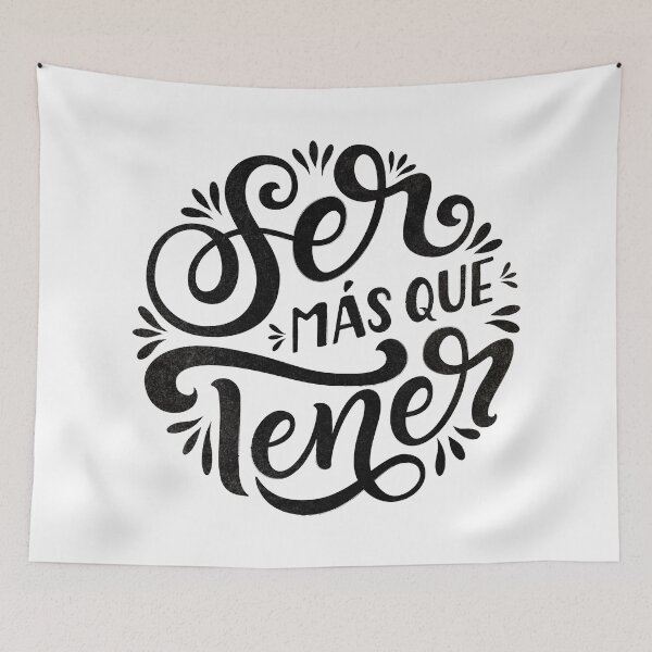 Item preview, Minimalism: Have Less, Be More. Lettering in Spanish.   designed and sold by FocusAndFlow.