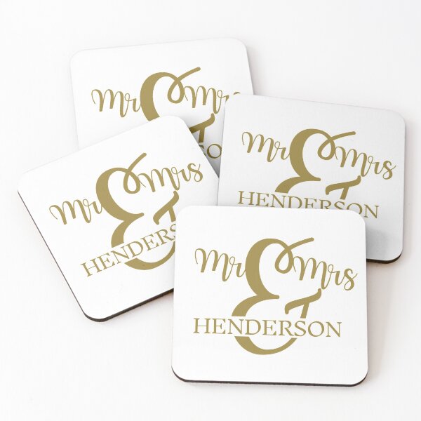 Item preview, Mr & Mrs HENDERSON | Gift ideas designed and sold by yourscotborders.