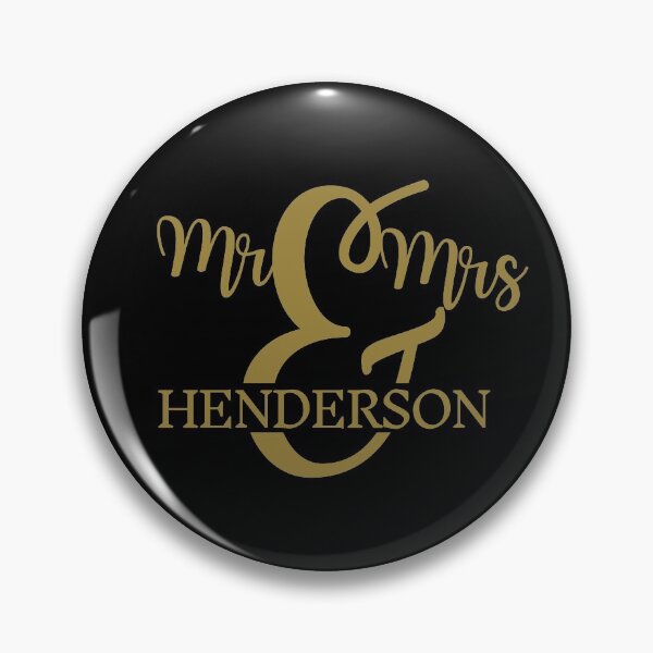 Item preview, Mr & Mrs HENDERSON | Gift ideas designed and sold by yourscotborders.