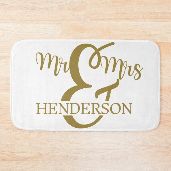 Item preview, Mr & Mrs HENDERSON | Gift ideas designed and sold by yourscotborders.