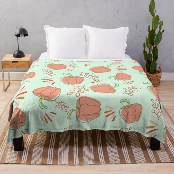 Item preview, Pastel Bell Peppers Pattern designed and sold by luchik-and-co.