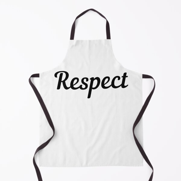 Item preview, Respect. Text only design. Black Script text. designed and sold by JellyBeenzz.