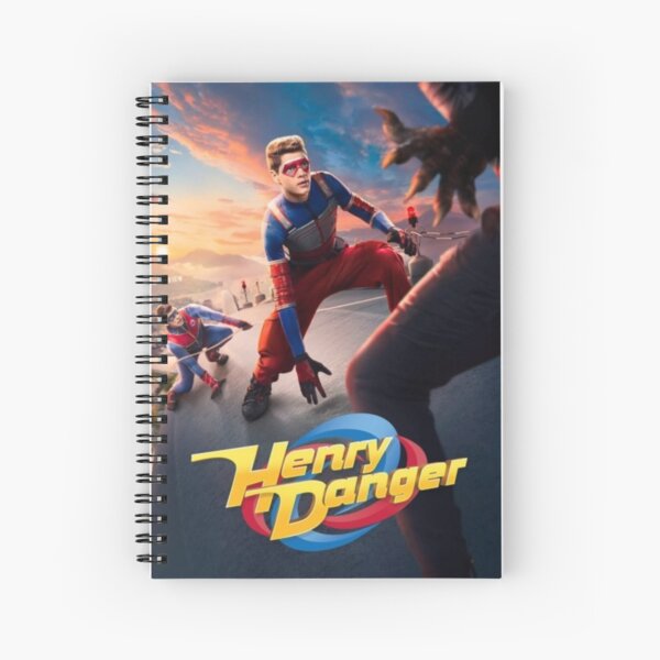 henry danger print Spiral Notebook