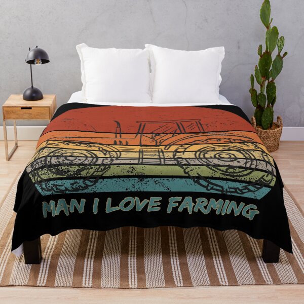 Item preview, Man I Love Farming Vintage designed and sold by dreamofdenim.