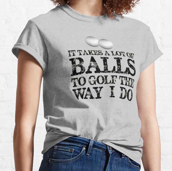 Crappy Golfers Club - Drunk Golfer - Funny Ladies Golf Shirt