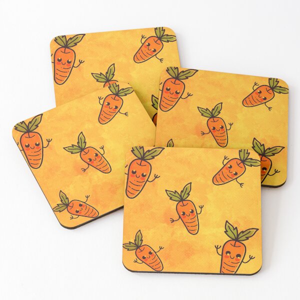 Item preview, Cute carrot pattern designed and sold by urban-color.