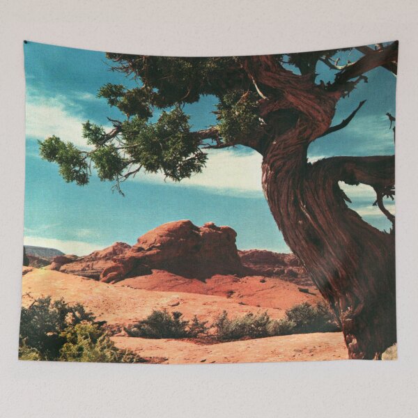 Item preview, Juniper Tree - Vintage Desert Photography designed and sold by elevens.