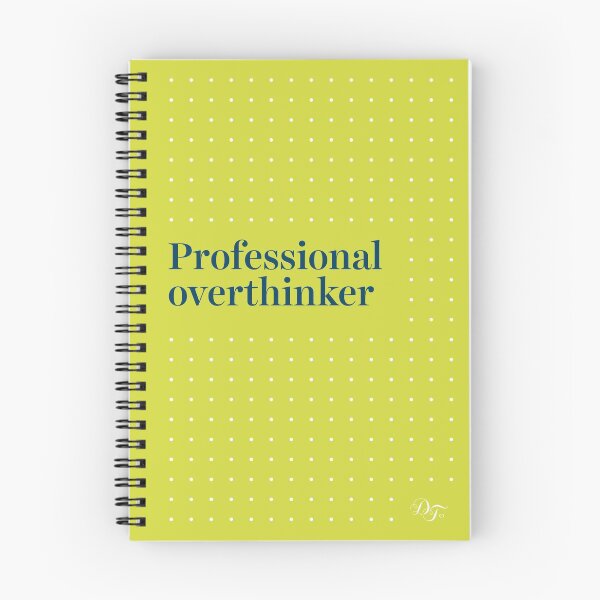 Item preview, Professional Overthinker designed and sold by Design Therapy.