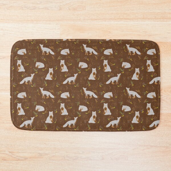 Item preview, Fox and the Houndstooth - Brown designed and sold by JPuckett-Design.