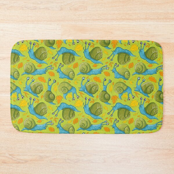 Item preview, Autumn snails (seamless pattern) designed and sold by Irina Ivanova.