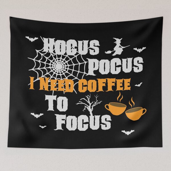 Item preview, Hocus Pocus I Need Coffee To Focus designed and sold by AJ-DesignCo.