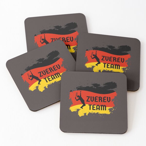 Item preview, Alexander Zverev German Flag Tennis Player Design  designed and sold by Krafty  Arts Studio.