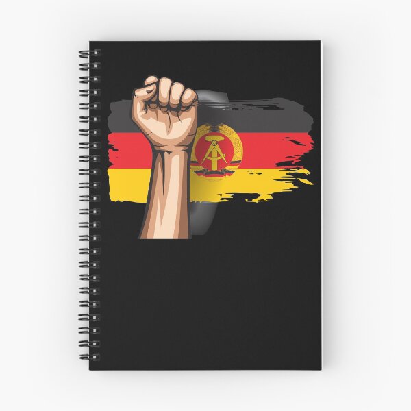 Item preview, GDR flag and fist designed and sold by Flowaner.