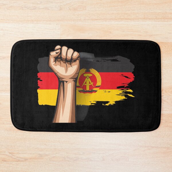 Item preview, GDR flag and fist designed and sold by Flowaner.