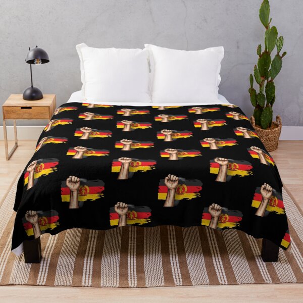 Item preview, GDR flag and fist designed and sold by Flowaner.