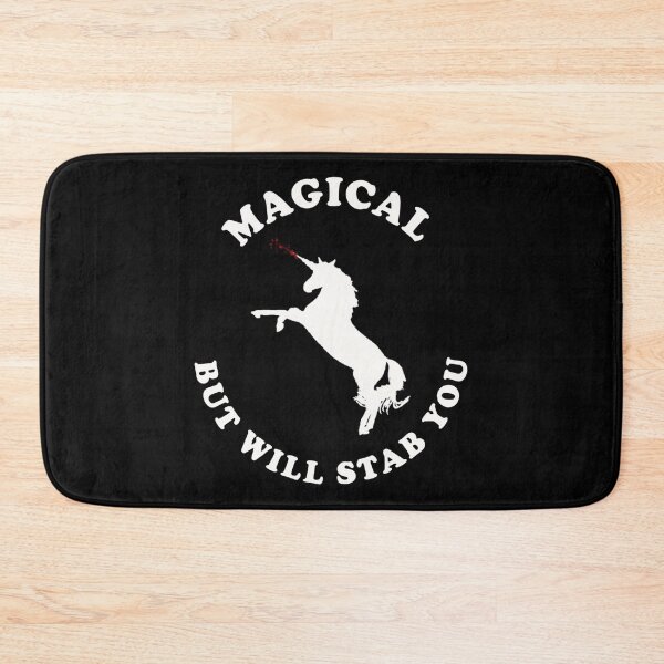 Item preview, Unicorns: Magical But Will Stab You designed and sold by DFMY.
