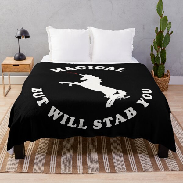 Item preview, Unicorns: Magical But Will Stab You designed and sold by DFMY.