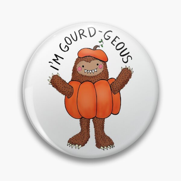 Item preview, Gourd-geous Sasquatch designed and sold by viciouslysweet.