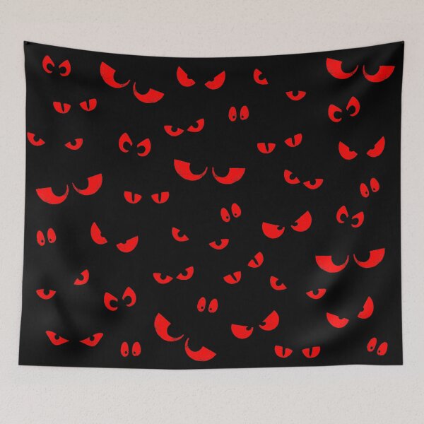 Item preview, Glowing Red Halloween Spooky Eyes  designed and sold by MoCatDesigns.