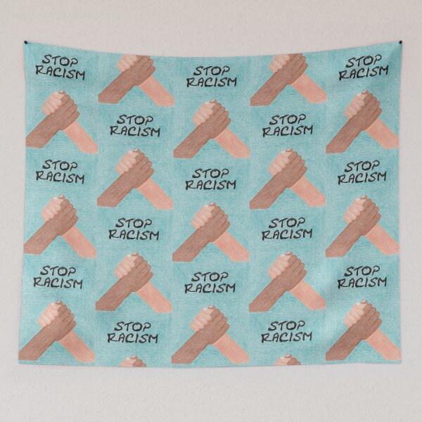 Item preview, STOP RACISM designed and sold by Zimart.