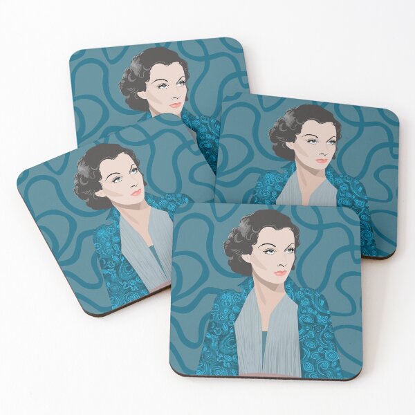 Item preview, Vivien Leigh in blue designed and sold by korasi.