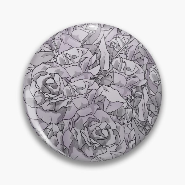 Item preview, Dusty Purple Lisianthus Ink Flower designed and sold by CiuriTee.