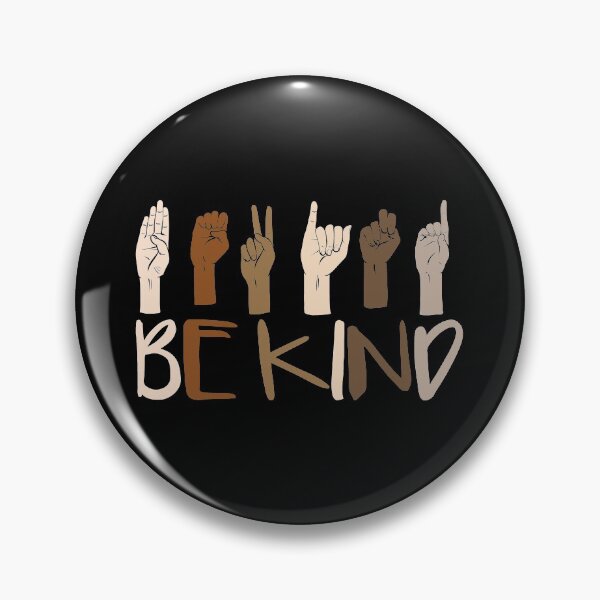 Item preview, Be Kind Hand Sign Language Teachers Melanin Interpreter ASL designed and sold by kindxinn.