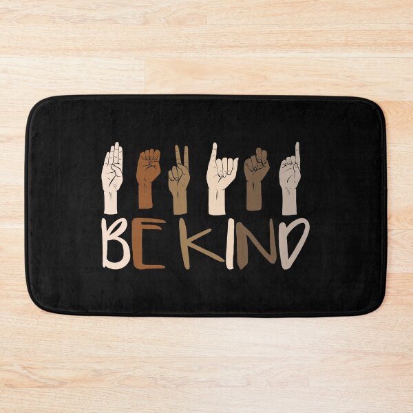 Item preview, Be Kind Hand Sign Language Teachers Melanin Interpreter ASL designed and sold by kindxinn.