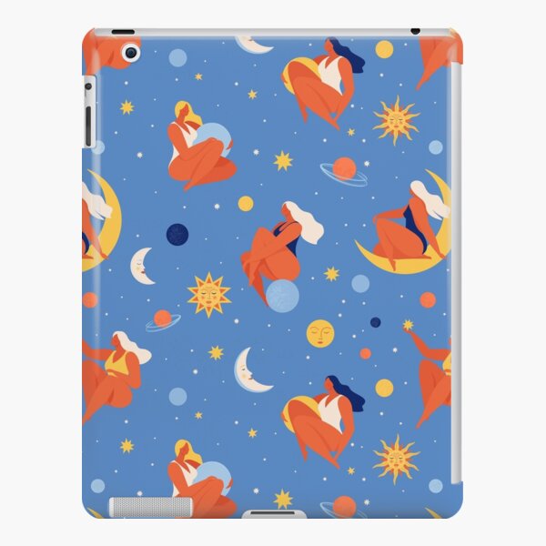 Collection of womеn holding planet with dream universe. iPad Snap Case