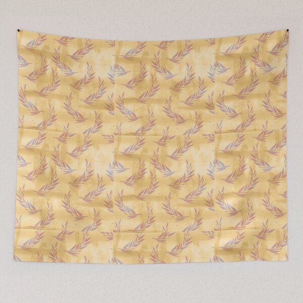 Item preview, Leaf pattern abstract art designed and sold by SILVERAPPLE.