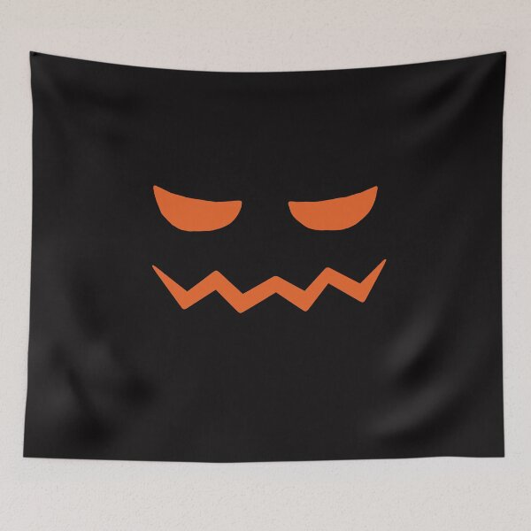 Item preview, Jack o Lantern crooked smile orange designed and sold by lovesuperkarma.