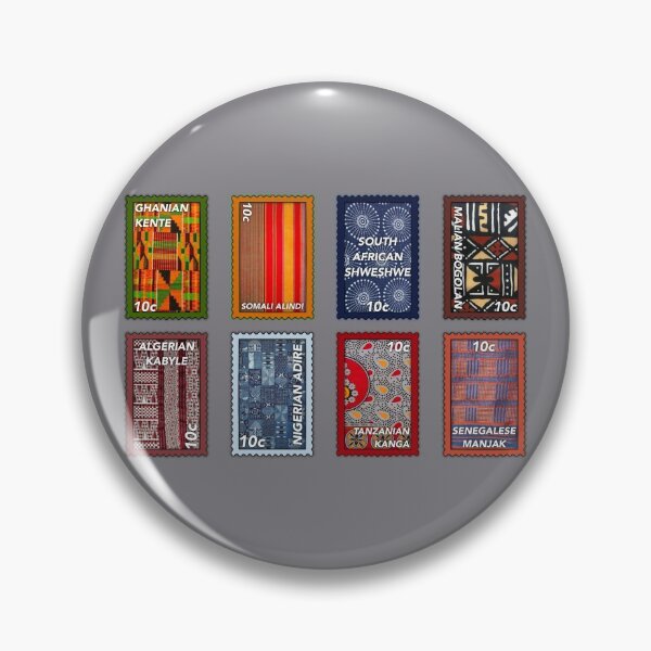 Artikelvorschau, African Fabrics Stamps entworfen und verkauft von Dania Shoaib.