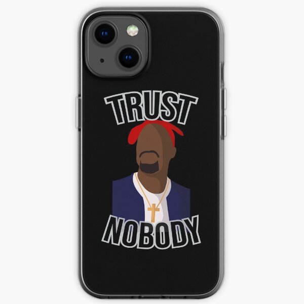 Tupac Vertraue niemandem iPhone Flexible Hülle